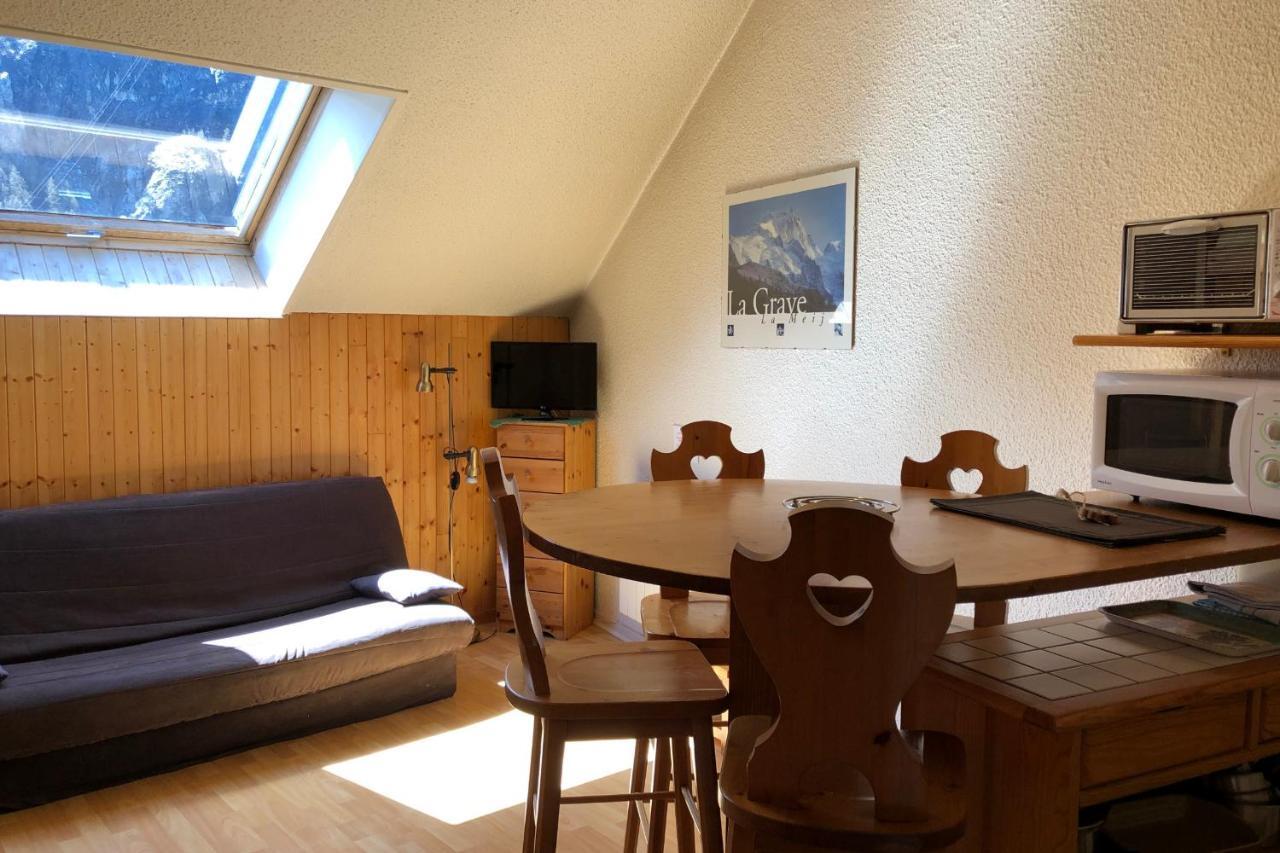 Les Enfetchores - Apartment Overlooking La Meije La Grave Eksteriør billede